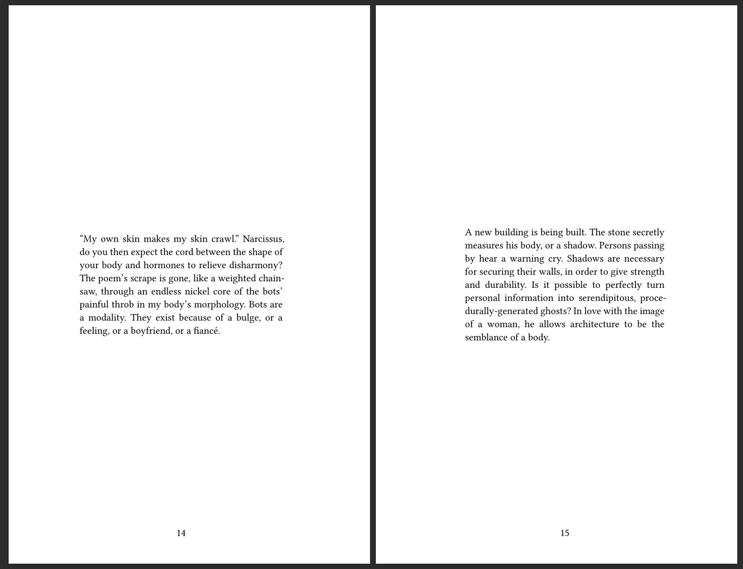 Two of Pentacles, by Allison Parrish