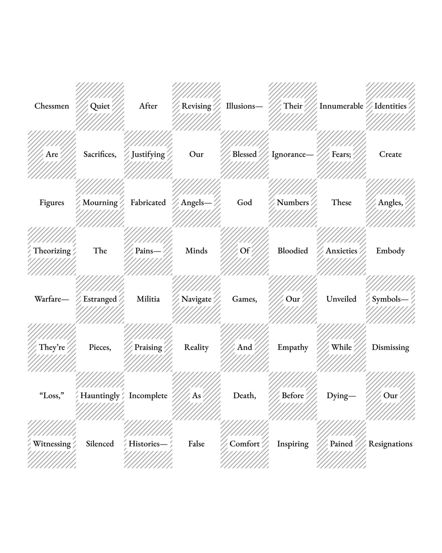 Corresponding Squares, by Nkosi Nkululeko [PREORDER]